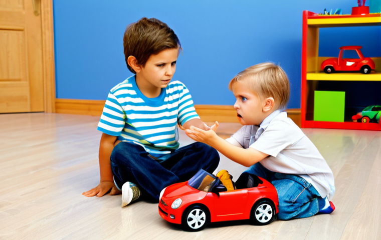 유아교육지도사 업무 중 커뮤니케이션 스킬 - Parent-Educator Communication**

"A warm, brightly lit scene in a modern daycare. A fully clothed fe...