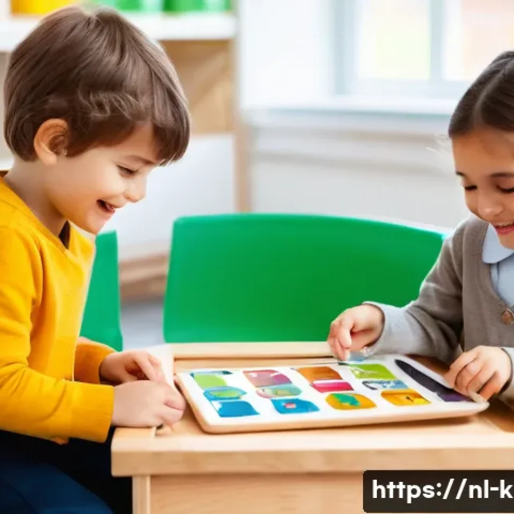 유아교육지도사 자격증 시험의 최신 정보 - **Prompt Title: Engaging Digital Learning in a Modern Dutch Kinderopvang**
    **Image Prompt:** A b...