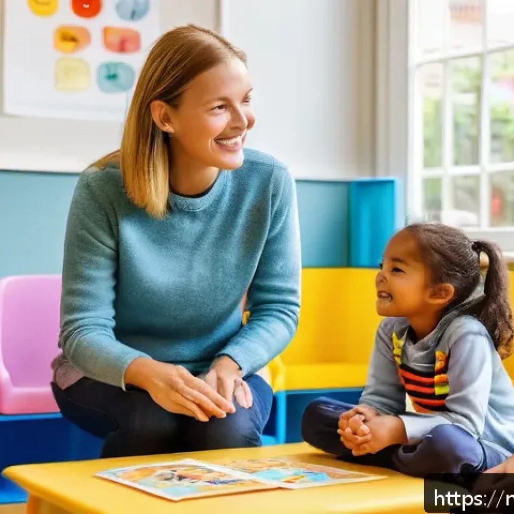 유아교육지도사 실무 노하우 - A warm and bright daycare classroom scene in the Netherlands, featuring a diverse group of young chi...
